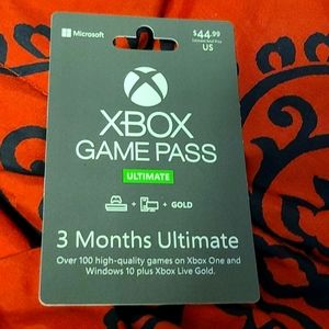 Xbox game pass